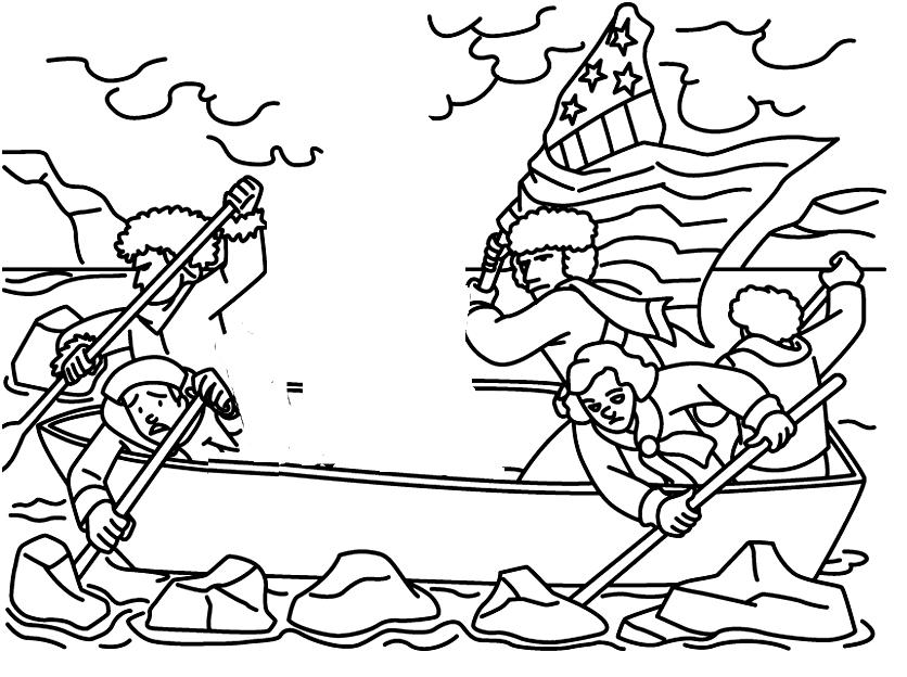 the Revolution Finish this drawing of Washington crossing the Delaware and in the space below explain why this moment was significant: 1777 1778 1779 1780 Valley Forge