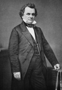 the subject of slavery in American history. Although Senator Douglas believed that slavery laws should be left to the States, he himself was not a slave owner.
