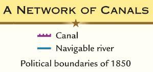 (finished in 1825) The Erie Canal brought so much trade down
