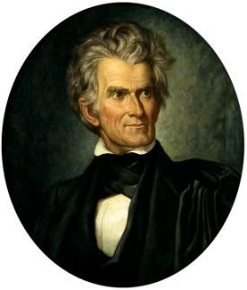 Calhoun led the South s fight again any compromise on the slavery issue.