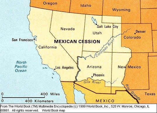 After the Mexican War, the North wanted to insure that none of the new
