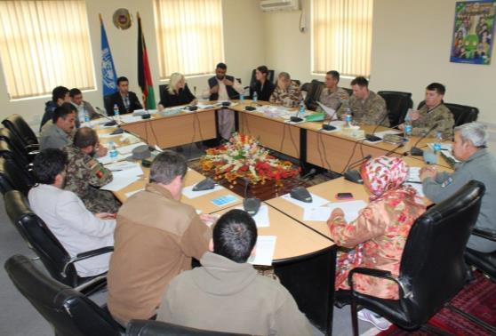 IEC meeting with security forces