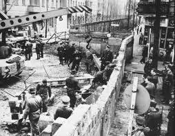 Berlin Wall 1958 Treaty divided the city of Berlin 1961 Khrushchev and Kennedy meet