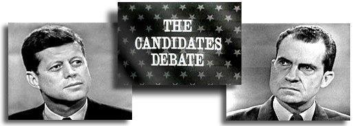 TELEVISED DEBATE AFFECTS VOTE On September 26, 1960, Kennedy and Nixon took part in the first televised debate between