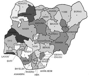 Organization of the 4th Republic: The States Nigeria s 35
