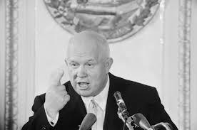 Khrushchev tried to persuade the West to just leave Berlin accusing them of using it as a base for espionage!