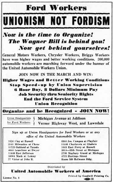 Wagner Act Union Representation was supervised by government Labor Union Leaders were elected by