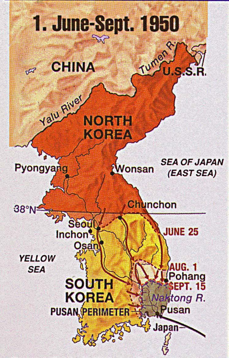 Korean Conflict North Korea invaded So