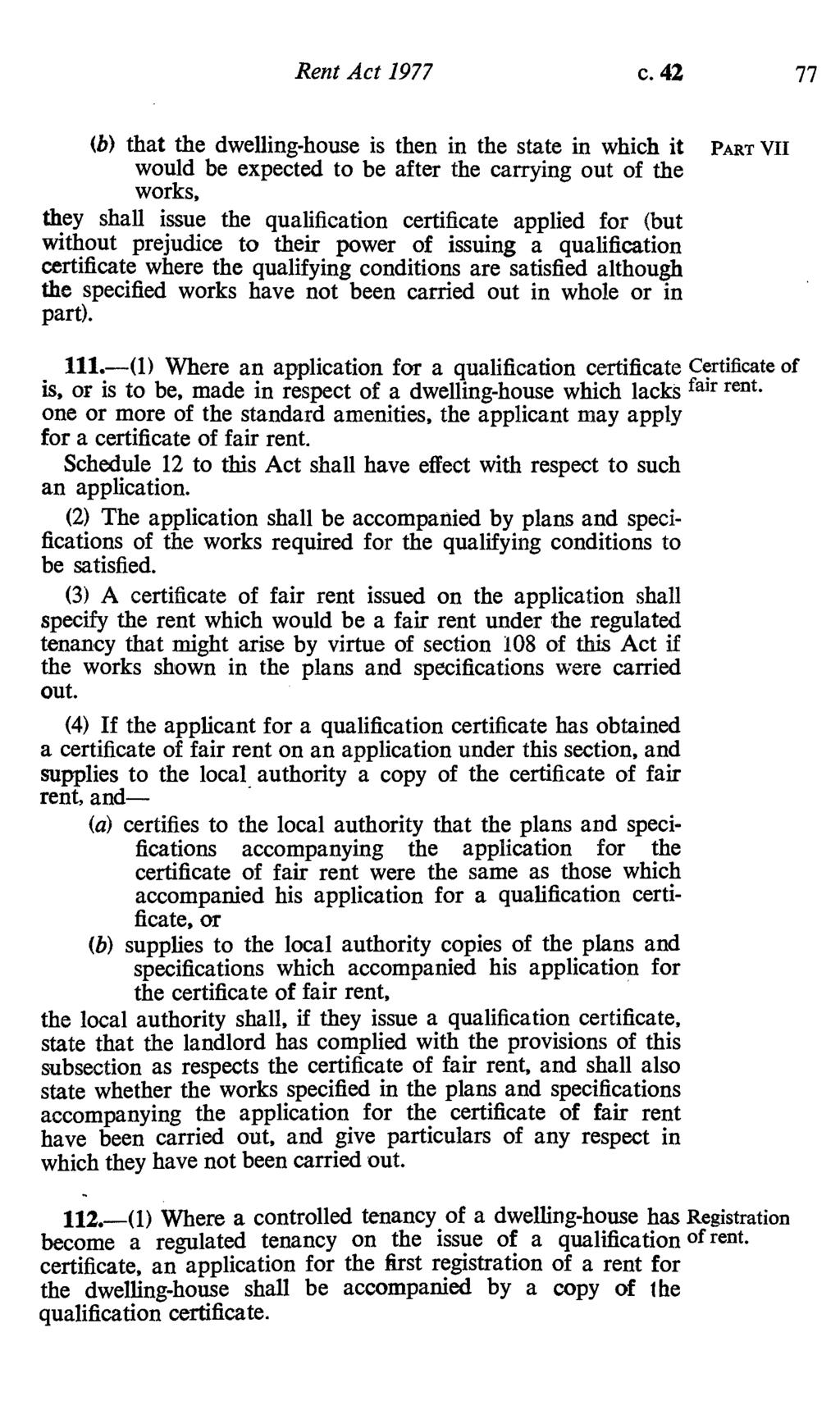 Rent Act 1977 c.