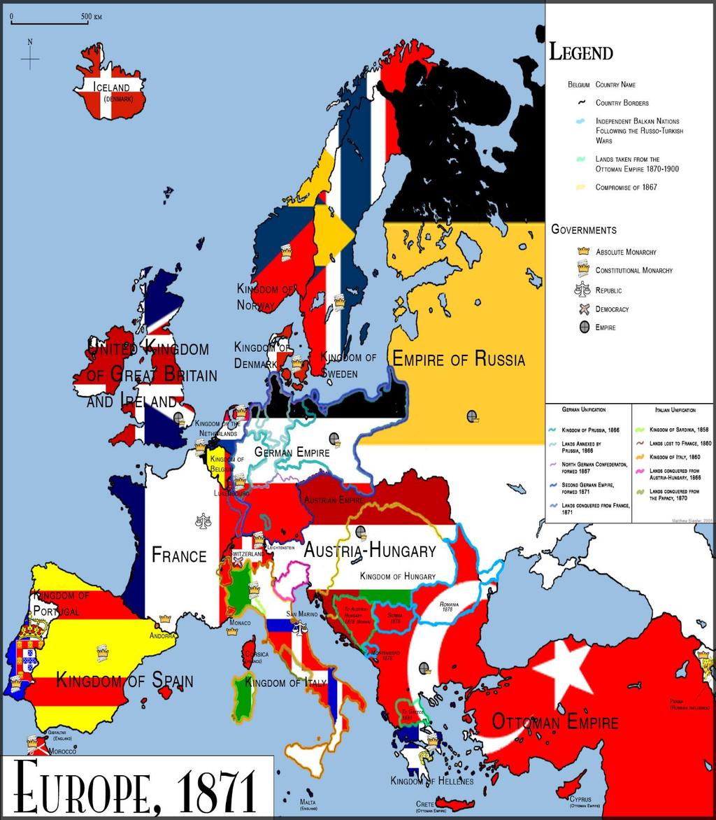 A Shift In Power Balance Is Lost 1815: The Congress of Vienna established five powers in Europe: - Austria, Prussia, Britain, France,