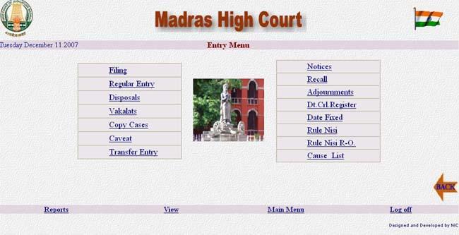 (a) Cause List The list of cases to be heard by the Hon ble Court is prepared every day. The cause lists for a week and month are also being prepared.