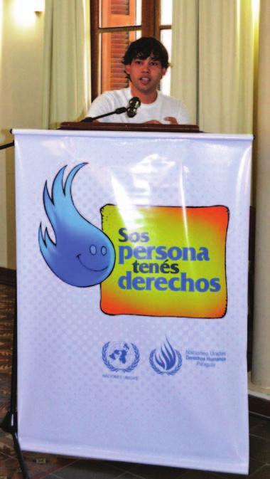 Actor promotes human rights in Paraguay Celso Franco, an actor from Paraguay, has helped raise awareness for human rights in his country through his roles and his collaboration with OHCHR.
