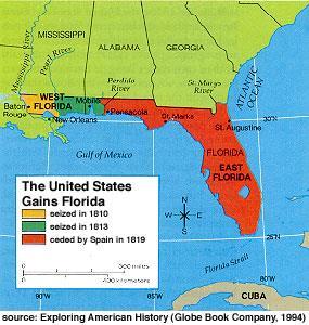 Purchase of Florida (1819) U.S.