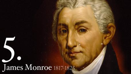 James Monroe 1817-1825 President during the era of
