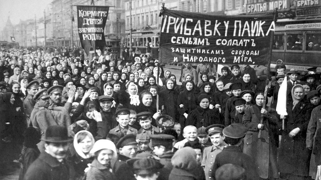 THE MARCH REVOLUTION (MARCH 1917) Women textile workers in Petrograd led a strike, others followed (including soldiers) Exploded into a general
