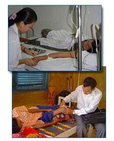 4a Medical Assistance The medical team provides medical care to victims of human rights abuses in Phnom Penh and the provinces In communities, good medical care is often not available to victims, or