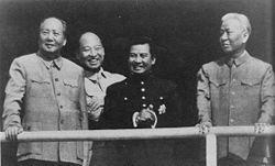 With their containment policy they needed to stop it. During WW2 the Japanese invaded most of South-East Asia. Ho Chi Minh created a fighting force to remove the Japanese. He called this the Vietminh.