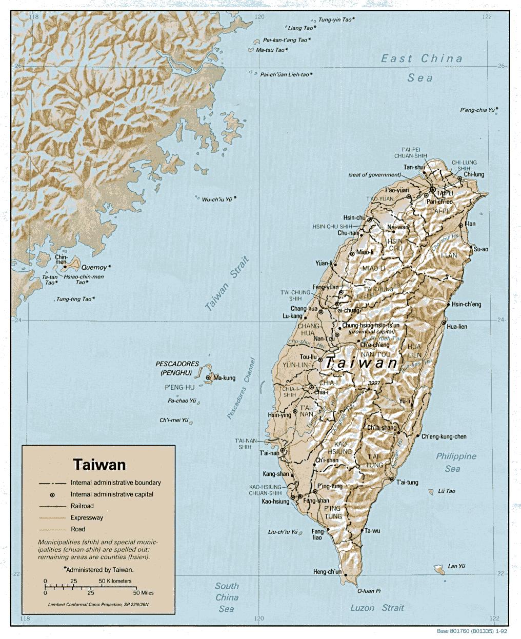 Taiwan is an East China Sea Issue Cross strait relations as good as they have ever been; but China still keeps use of force on table Result: US