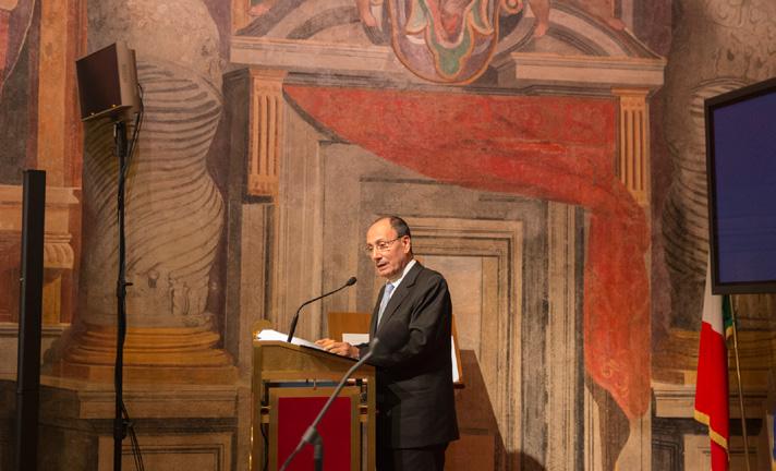 Renato Schifani, President of the Italian Senate in Rome, December 3, 2012 Palazzo Giustiniani I am particularly pleased that this building, where our Constitution was signed, is again hosting the