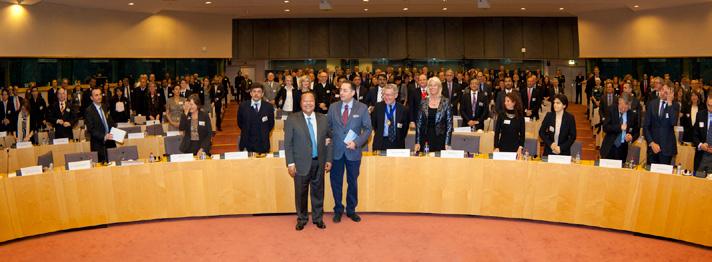 The birth of the Pledge and the subscriptions The Pledge to Peace came to life at the conference Peace and Prosperity - Founding Values of the European Union on November 28, 2011 at the venues of the