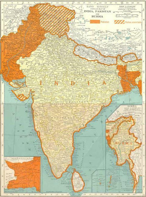 Independence of India (1947-1950AD) India s long agonizing freedom struggle started in 1857. It was suppressed, and led to end of the East India Company s rule in the sub-continent.