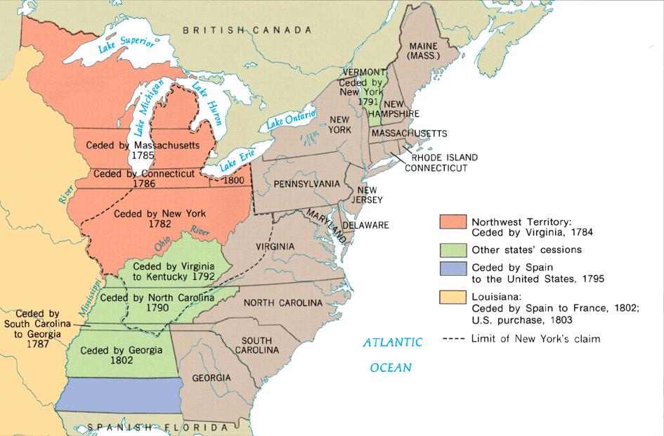 Challenge Bind the 13 states together Economy didn t help Hopeful signs: Similar governments Similar culture Great Leaders Articles of Confederation Western Land Cessions Nature of Second Continental