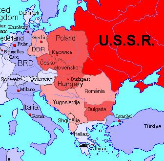 D. Cold War 1. a non-military battle of diplomacy and propaganda between the United States and Soviet Union 2.1945 1991 Cold War conflict between U.S., U.S.S.R.