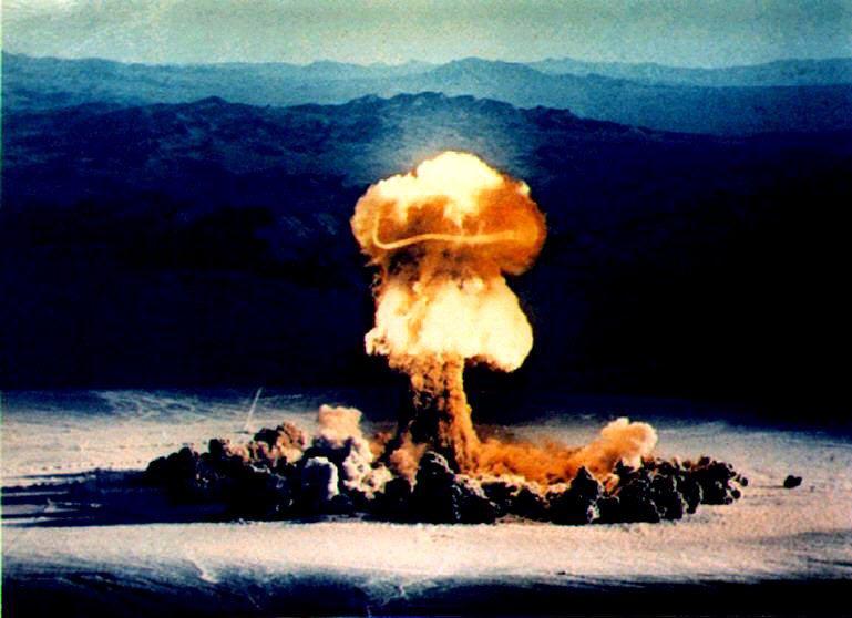 Improve your knowledge The nuclear bomb gave America a lead which was expected to last at least 5 years.
