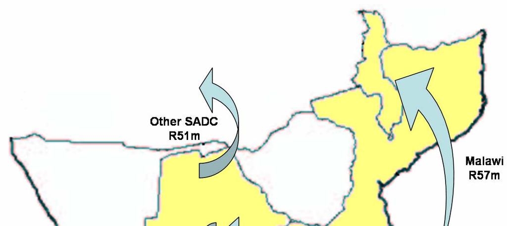 Patterns of remitting in SADC Formal estimates of