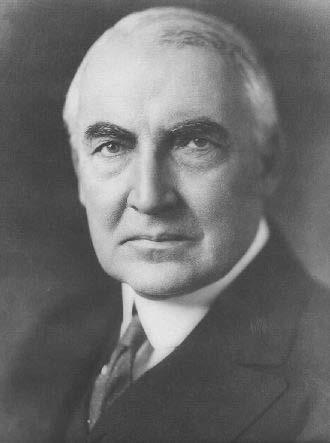 Republican Old Guard Returns Warren Harding was one of the bestliked men of his generation.