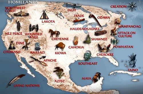 The Fate of Native Americans Native American Indians once occupied all of the