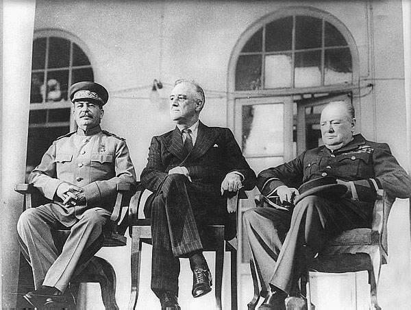 WORLD WAR II HI 383 Churchill, Roosevelt and Stalin 1945 Our world today is what it is in large part because of World War II.