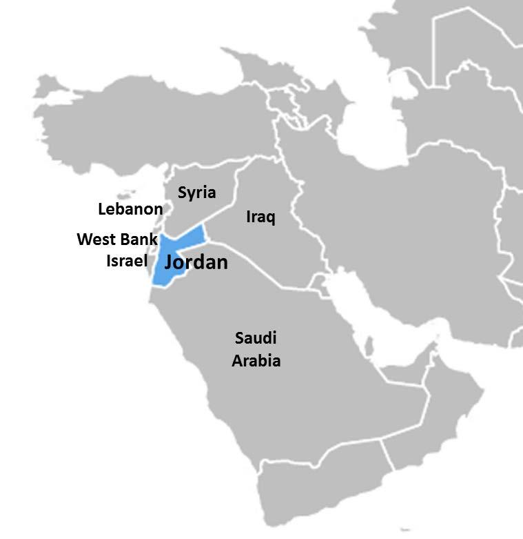 Context: Jordan Central role in the refugee crisis