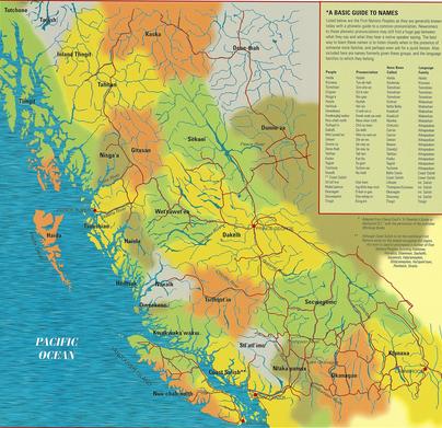 First Nations in BC Over 200 First Nations