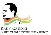 RAJIV GANDHI INSTITUTE FOR CONTEMPORARY STUDIES Annual Report