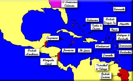 British Empire: Caribbean Trinidad & Tobago (indep