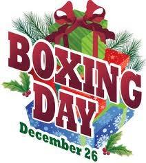 Day December 26 Boxing
