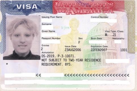 - 5 - J-1 Visa The J-1 Visa, which you received at a US Embassy or Consulate, allows you to enter the USA in J-1 visa status. The J-1 visa is used for entry purposes only.