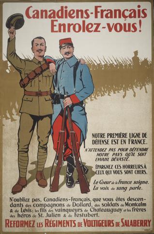 French/English Relations French Canadians didn t volunteer for war in large numbers (approximately 5%) By 1916 it was clear that Canada needed more