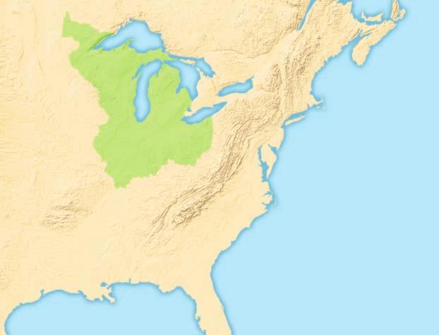 The Northwest Ordinance, 1787 0 0 (1848) N W E S Mississippi River Northwest Territory Date state admitted to Union Present-day state boundaries 200 kilometers 200 miles Lambert Azimuthal Equal-Area