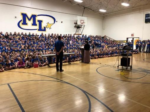 Our 6 th -8 th grade academic awards assembly took place on Tuesday, May 22 nd.