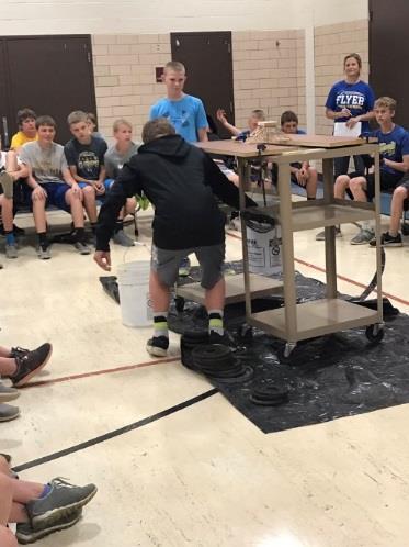 We had some very interesting activities that came to completion the last week of school year including the 6 th grade classes