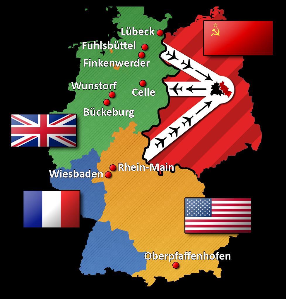 The Berlin Blockade & Airlift (1948-49) In an effort to force West Berlin to be turned over to East Germany, the