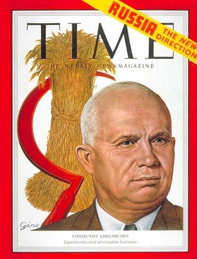 Khrushchev s De-Stalinization Speech (1956) After Stalin died in 1953, Nikita Khrushchev took over as leader of the USSR He sought peaceful coexistence with the West 1956 speech at a Communist Party