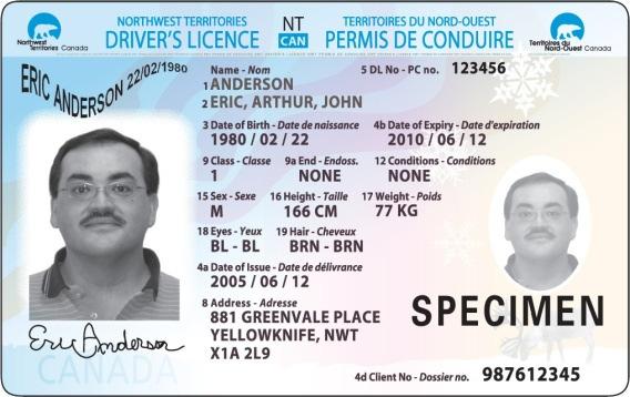 Canadian Driver s License