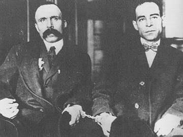 Italian immigrants and anarchists -Convicted of murder