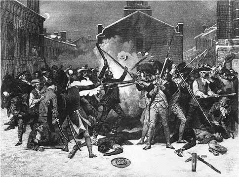 1773 The Boston Tea Party British East India