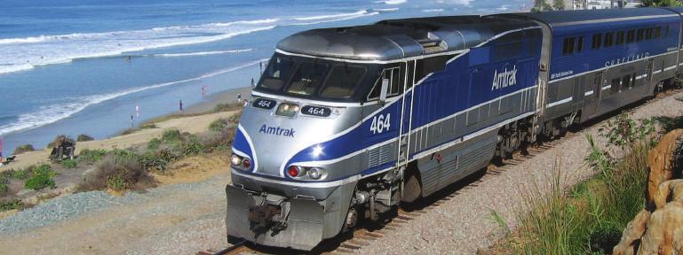 ATTACHMENT C LOSSAN Rail Corridor Agency Fact Sheet By The Numbers Pacific Surfliner trains/day: 23 Commuter trains/weekday: 128 Freight trains/day: 70+ Miles of LOSSAN corridor: 351 Total number of
