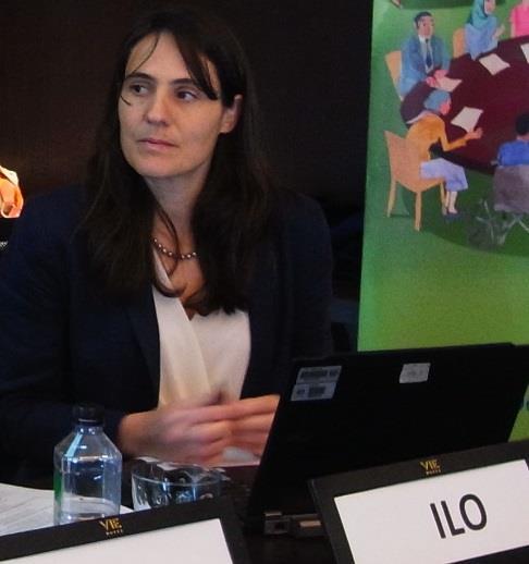 Ms Celine Peyron Bista, Chief Technical Advisor on Social Protection, ILO ROAP Everyone, especially those who are poor, at risk, persons with disabilities, older people, out-of-school youth,