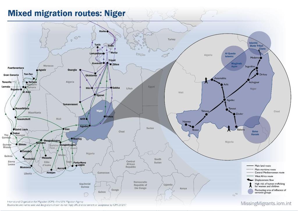 The world is on the move at an unprecedented scale, making migration this century s mega-trend.